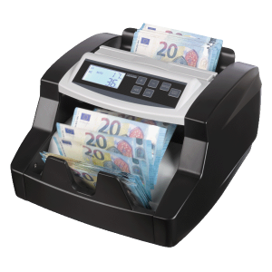 ratiotec rapidcount B 20 Zählmaschine, Banknoten, bis zu 1.000 Scheine/Min.