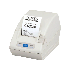 Citizen CT-S280, USB, 8 Punkte/mm (203dpi), Bondrucker, schwarz
